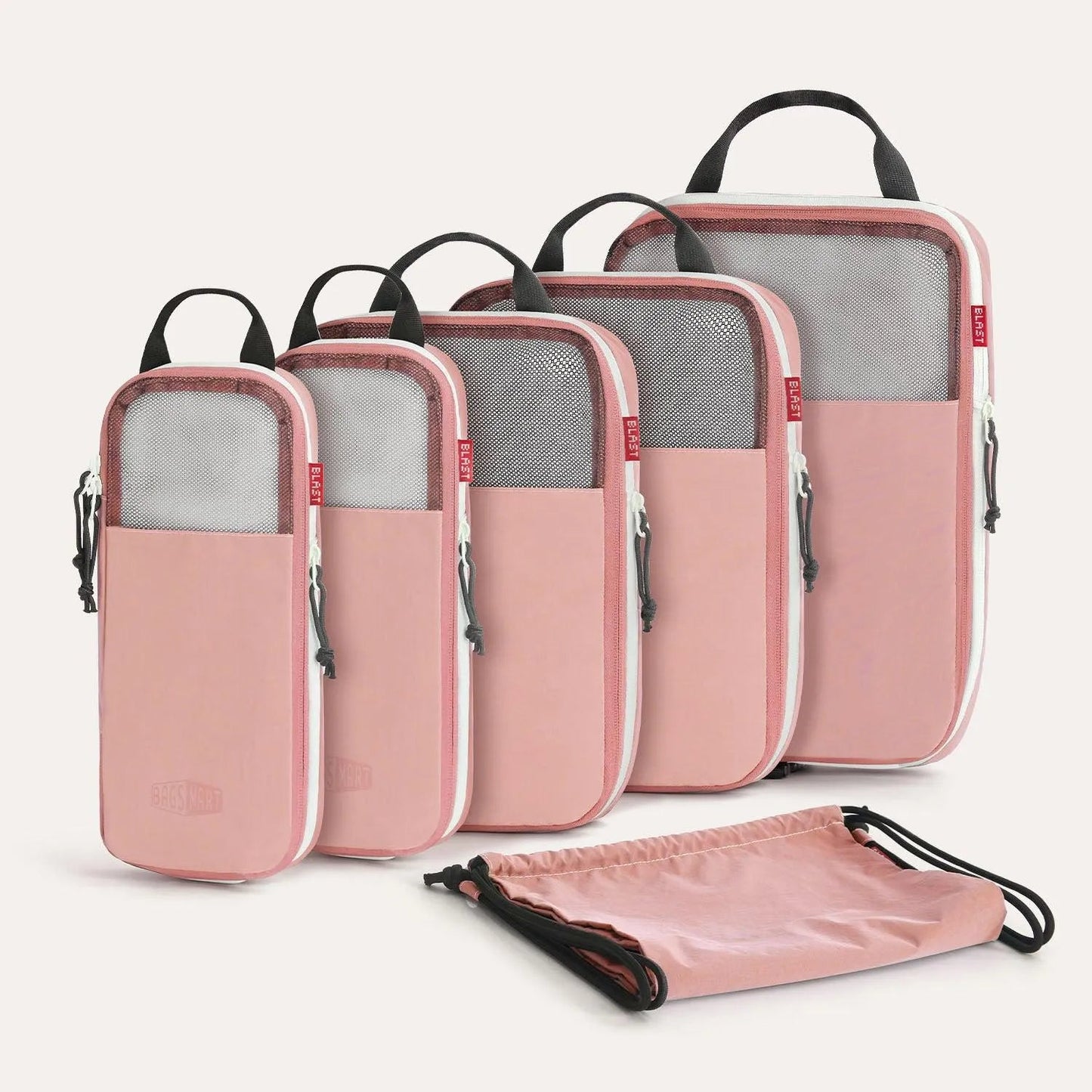 Blast 6 In 1 Compression Packing Cubes Travel Set