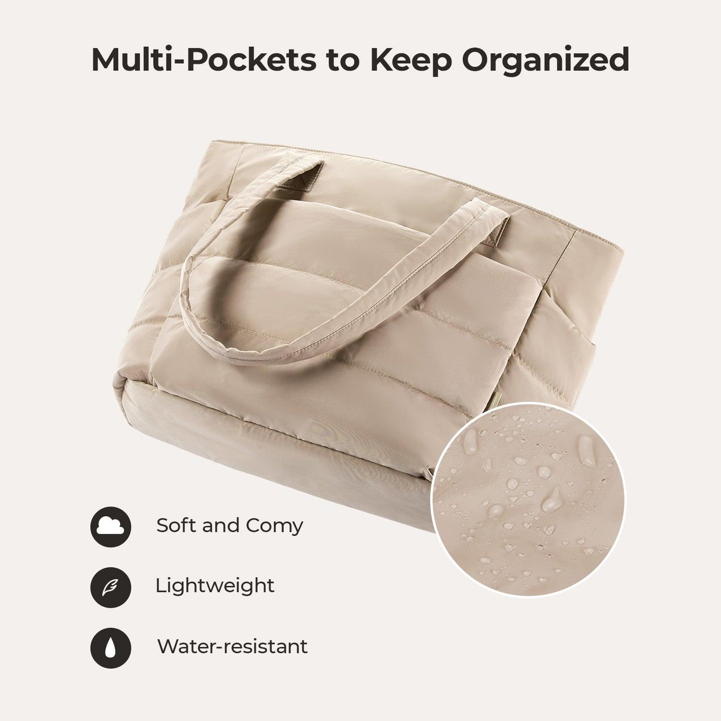 The Bubble 20L Puffy 15.6" Laptop Work Tote