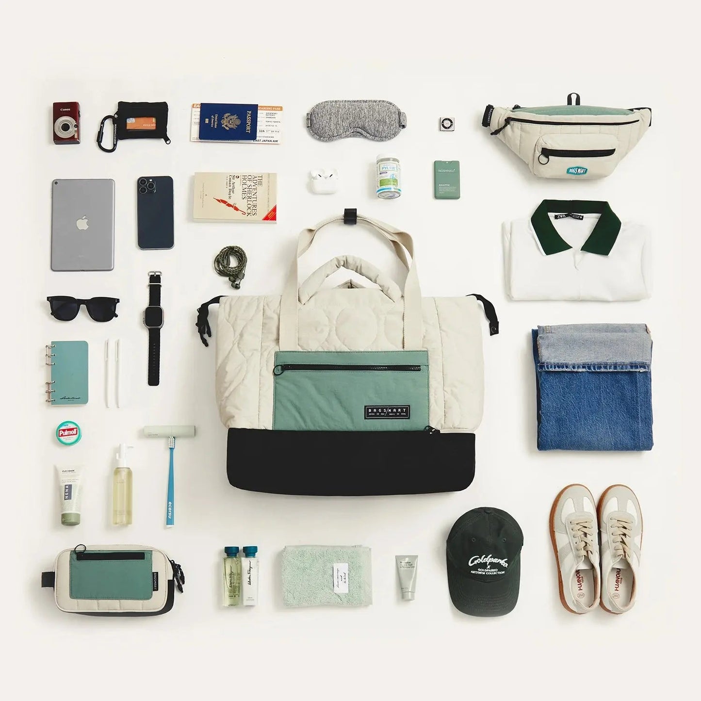 Paz 34L Laptop Duffle with Shoe Compartment