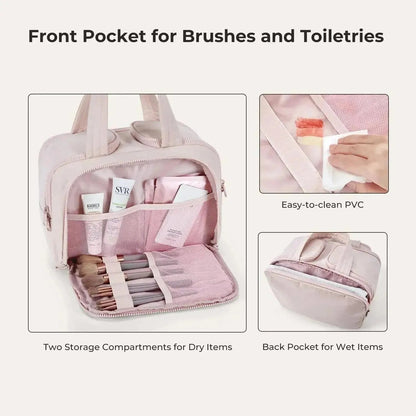 Crush Spacesaver 4-in-1 Multi-Functional Toiletry Bag