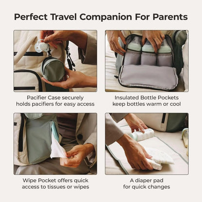 Paz 25L Diaper Backpack