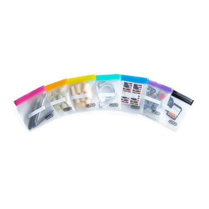 mini zip pouches [set of 7]