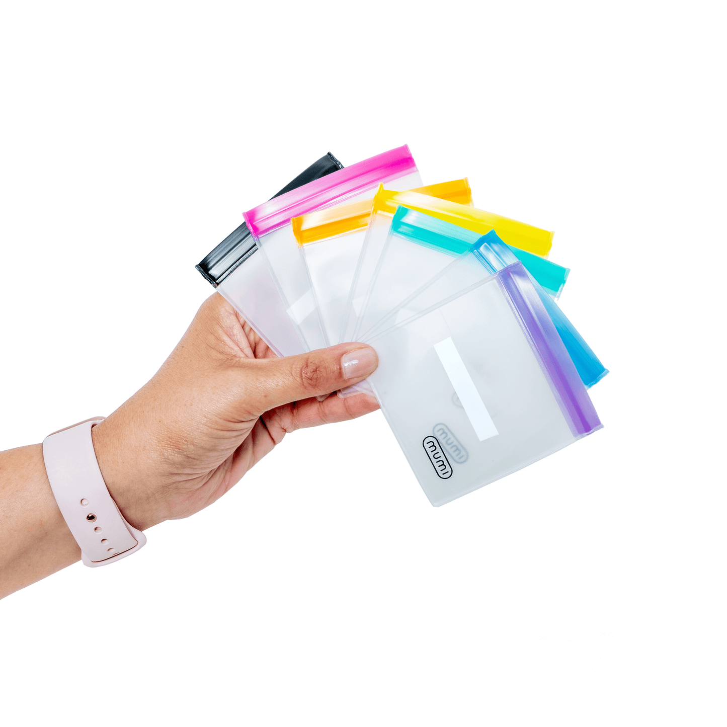 mini zip pouches [set of 7]